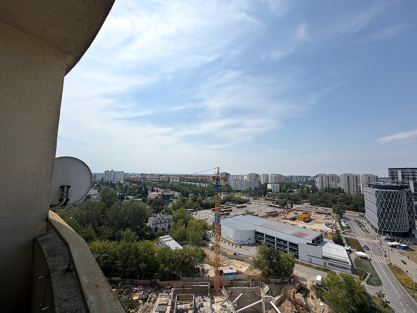 Widok z balkonu